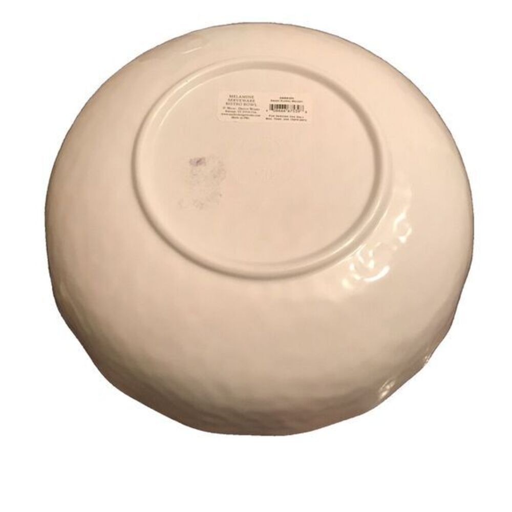 Michel Design Works Melamine Serveware Bistro Bowl Beautiful Melody of Flowers - Picture 6 of 11